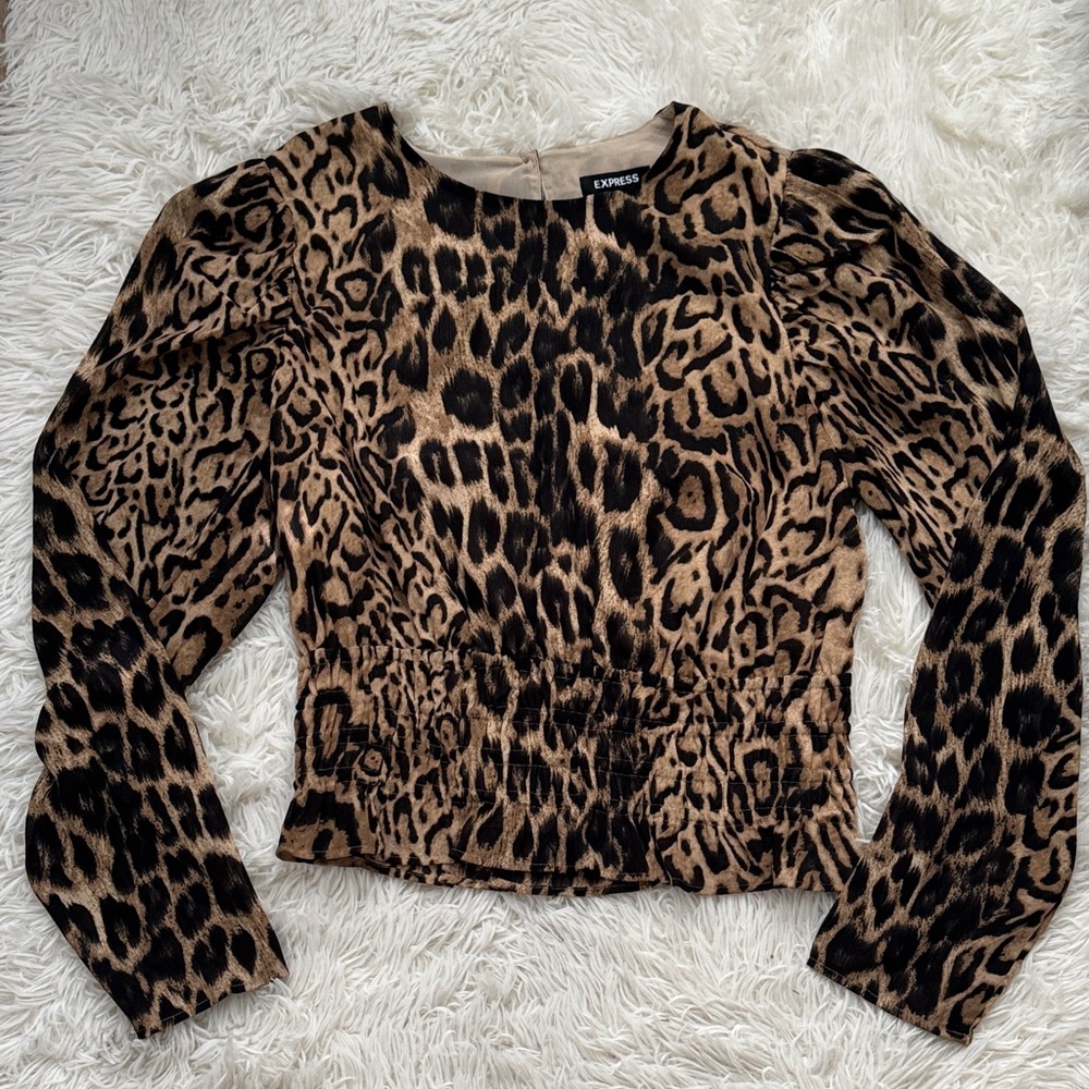 Express Animal Print Women's Blouse